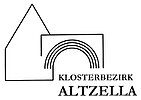 grafische Darstellung Logo der LEADER Region Klosterbezirk Altzella