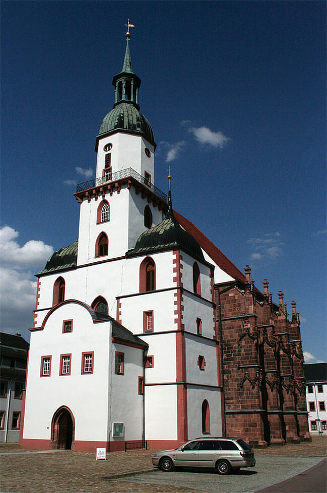 Kunigundenkirche Rochlitz (Quelle: Sagensammlung, Bd. 2; J. Richter)